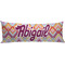 Ikat Chevron Body Pillow Case (Personalized)