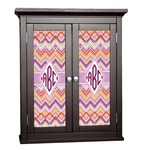 Ikat Chevron Cabinet Decal - XLarge (Personalized)