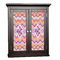 Ikat Chevron Cabinet Decal - Small (Personalized)