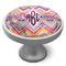 Ikat Chevron Cabinet Knob (Personalized)