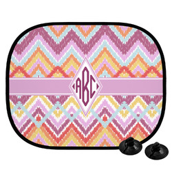 Ikat Chevron Car Side Window Sun Shade (Personalized)