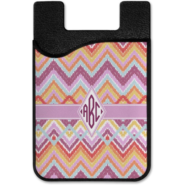 Ikat Chevron Cell Phone Credit Card Holder