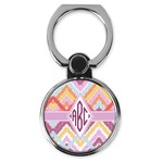 Ikat Chevron Cell Phone Ring Stand & Holder (Personalized)