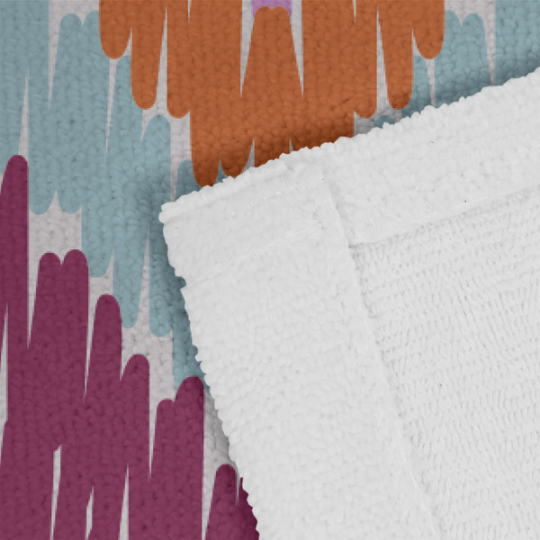 Ikat Chevron Close up of Fabric