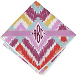 Ikat Chevron Cloth Napkin w/ Monogram