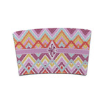 Ikat Chevron Coffee Cup Sleeve (Personalized)