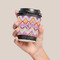 Ikat Chevron Coffee Cup Sleeve - LIFESTYLE