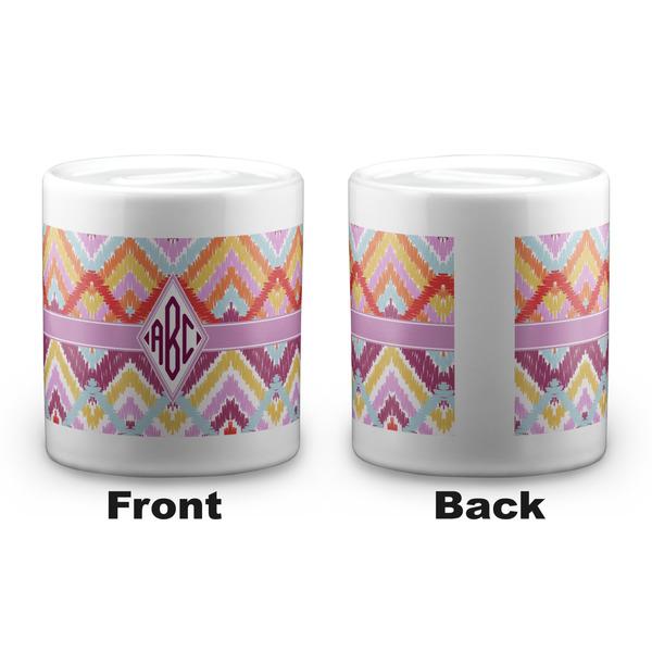 Ikat Chevron Coin Bank - Apvl