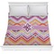 Ikat Chevron Comforter - Full / Queen (Personalized)