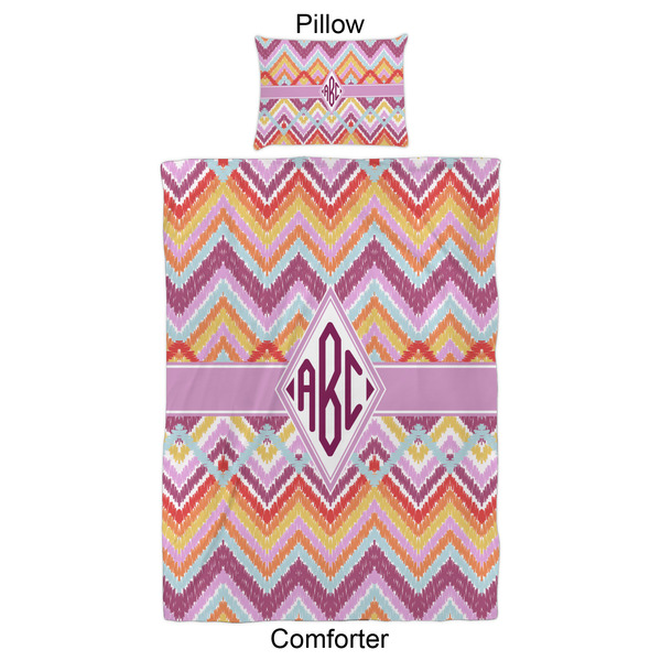 Ikat Chevron Comforter Set - Twin XL - Approval