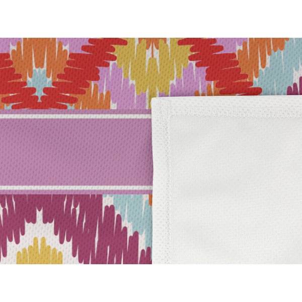 Ikat Chevron Cooling Towel- Detail