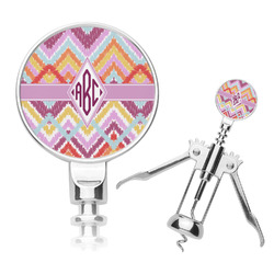 Ikat Chevron Corkscrew (Personalized)
