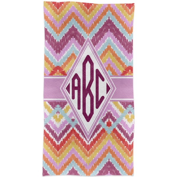 Ikat Chevron Crib Comforter/Quilt - Apvl