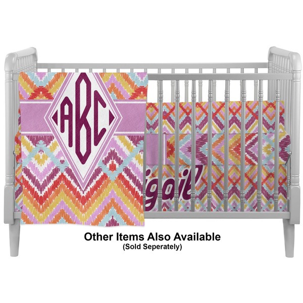 Ikat Chevron Crib - Profile Sold Seperately