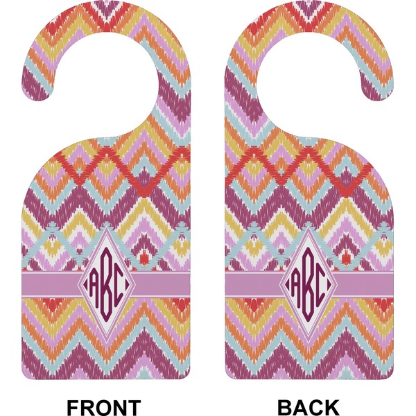 Ikat Chevron Door Hanger (Approval)