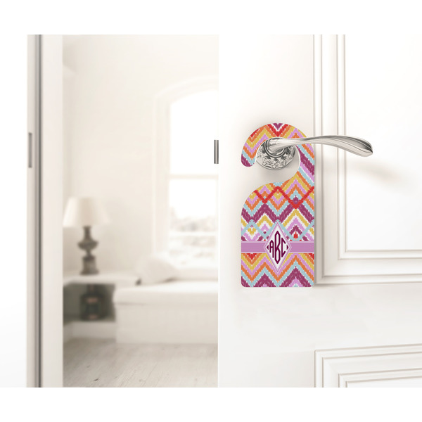 Ikat Chevron Door Hanger - LIFESTYLE
