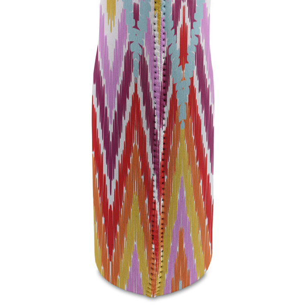 Ikat Chevron Double Wine Tote - DETAIL 2 (new)