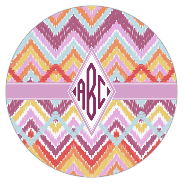 Ikat Chevron Drink Topper - Medium - Single