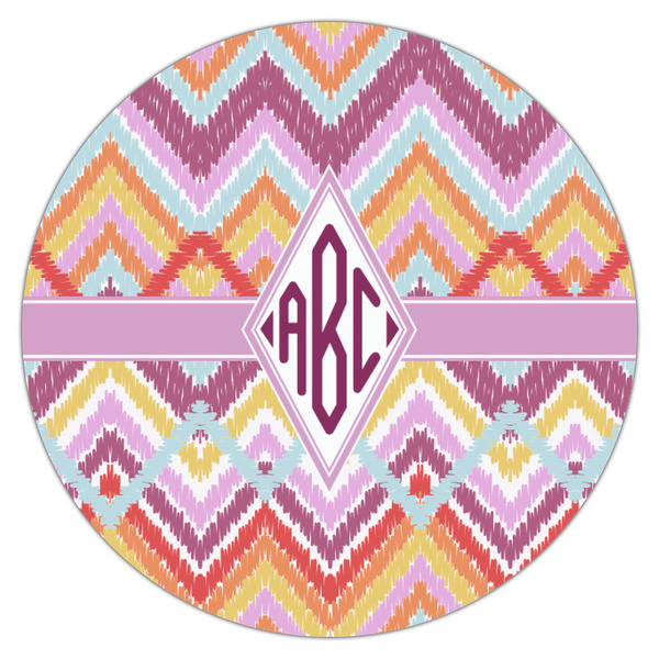 Ikat Chevron Drink Topper - Small - Single