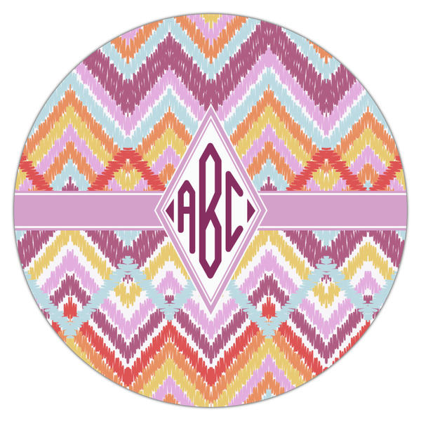 Ikat Chevron Drink Topper - XSmall - Single