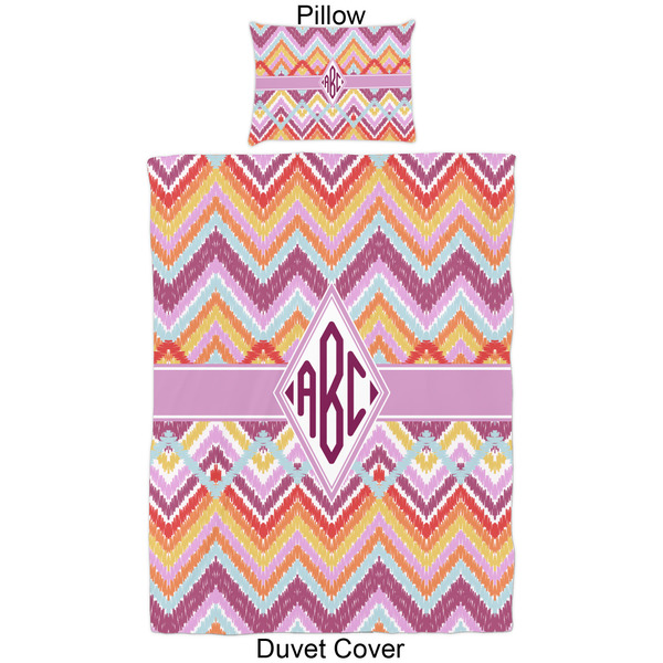 Ikat Chevron Duvet Cover Set - Twin - Approval