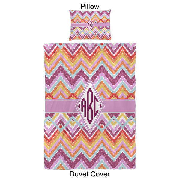 Ikat Chevron Duvet Cover Set - Twin XL - Approval