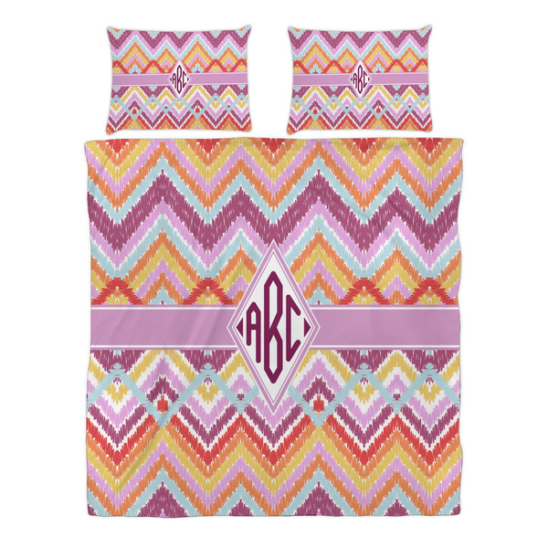 Ikat Chevron Duvet cover Set - Queen - Alt Approval