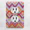 Ikat Chevron Electric Outlet Plate - LIFESTYLE