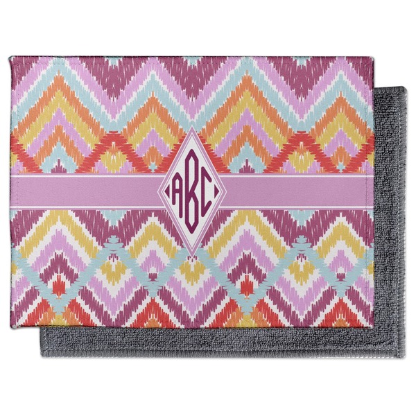 Ikat Chevron Electronic Screen Wipe - Flat