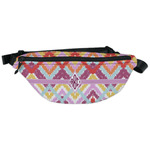 Ikat Chevron Fanny Pack - Classic Style (Personalized)