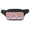 Ikat Chevron Fanny Pack - Modern Style (Personalized)