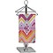 Ikat Chevron Finger Tip Towel - Full Print (Personalized)