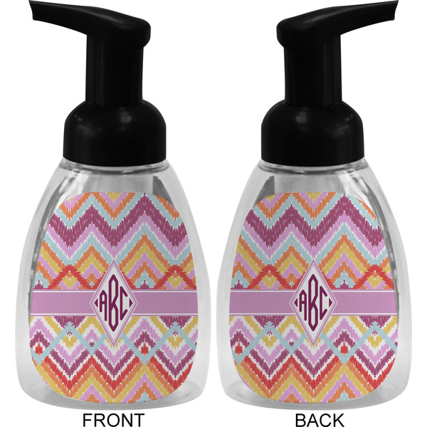 Ikat Chevron Foam Soap Bottle (Front & Back)