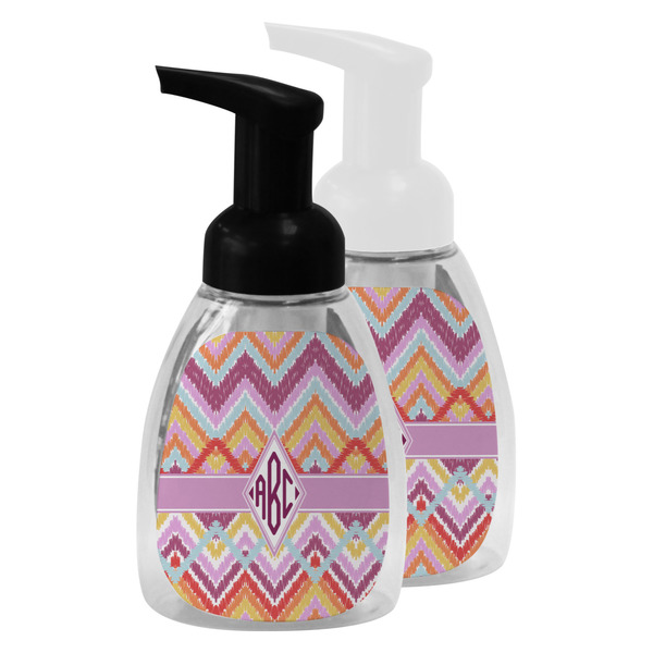 Ikat Chevron Foam Soap Bottles - Main
