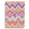 Ikat Chevron Garden Flags - Large - Double Sided - BACK