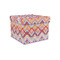 Ikat Chevron Gift Boxes with Lid - Canvas Wrapped - Small - Front/Main