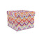 Ikat Chevron Gift Box with Lid - Canvas Wrapped - Small (Personalized)