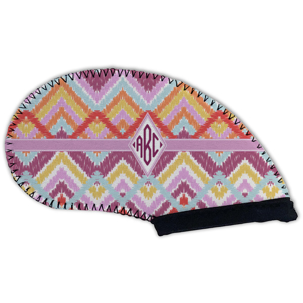 Ikat Chevron Golf Club Covers - BACK