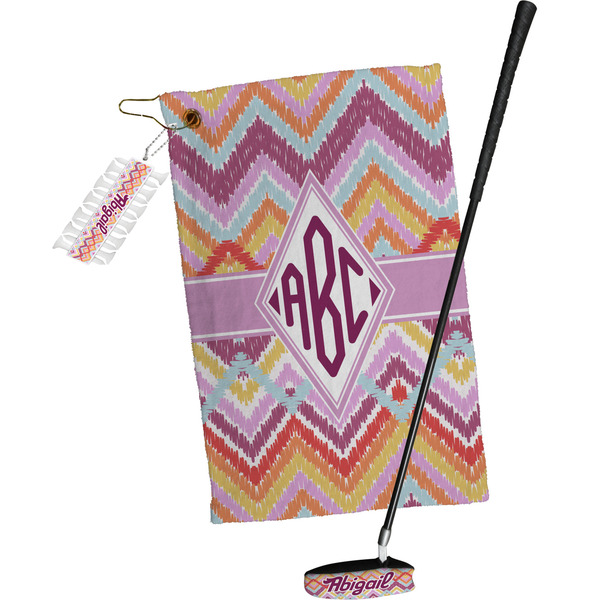 Ikat Chevron Golf Gift Kit (Full Print)