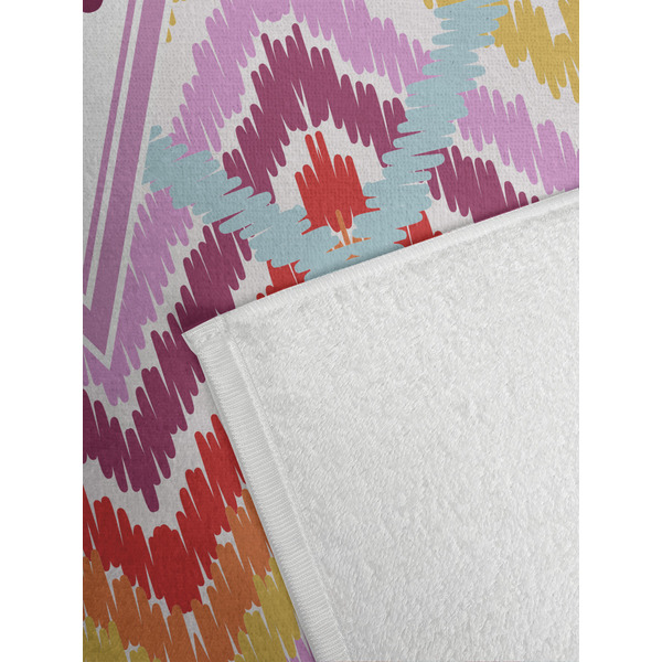 Ikat Chevron Golf Towel - Detail