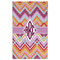 Ikat Chevron Golf Towel - Poly-Cotton Blend - Large w/ Monograms
