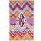 Ikat Chevron Golf Towel - Poly-Cotton Blend - Small w/ Monograms