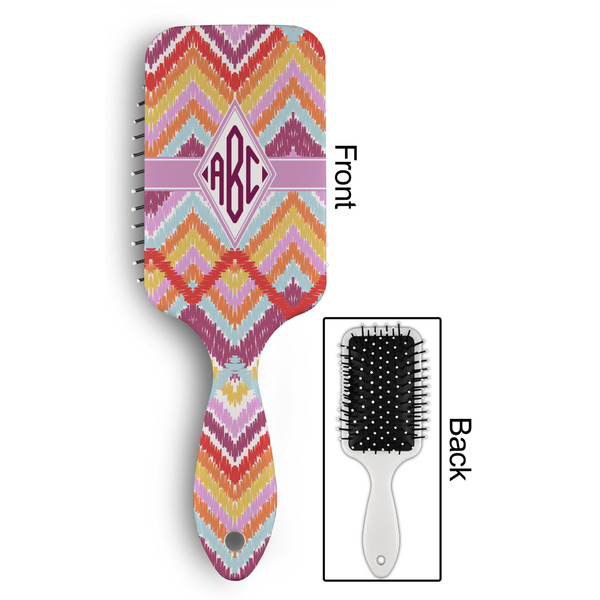 Ikat Chevron Hair Brush - Approval