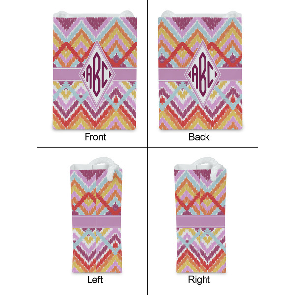 Ikat Chevron Jewelry Gift Bag - Matte - Approval