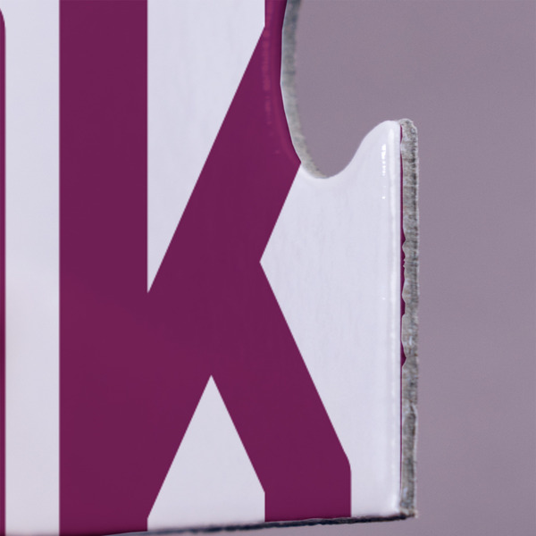 Ikat Chevron Jigsaw Puzzle 30 Piece  - Close Up