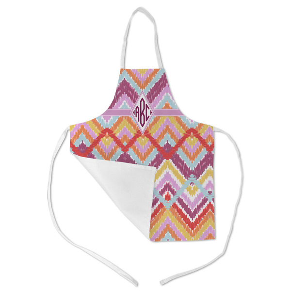 Ikat Chevron Kid's Aprons - Medium - Main (med/lrg)
