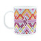 Ikat Chevron Plastic Kids Mug (Personalized)