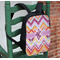 Ikat Chevron Kids Backpack - In Context