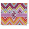 Ikat Chevron Kitchen Towel - Poly Cotton w/ Monograms