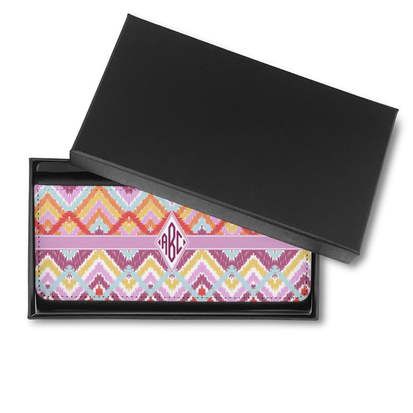 Ikat Chevron Ladies Wallet - in box